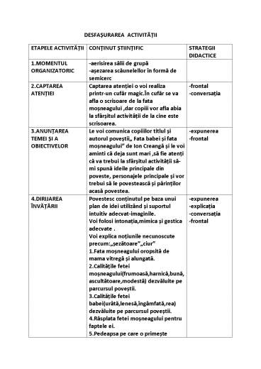 Plan De Lecție - Cum Este,A Fost și Va Fi Aici Pe Pământ | Proiect [DOCX]