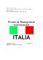 Management internațional - Italia
