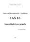 IAS 16 - imobilizări corporale