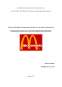 Managementul strategic în corporația multinațională McDonalds