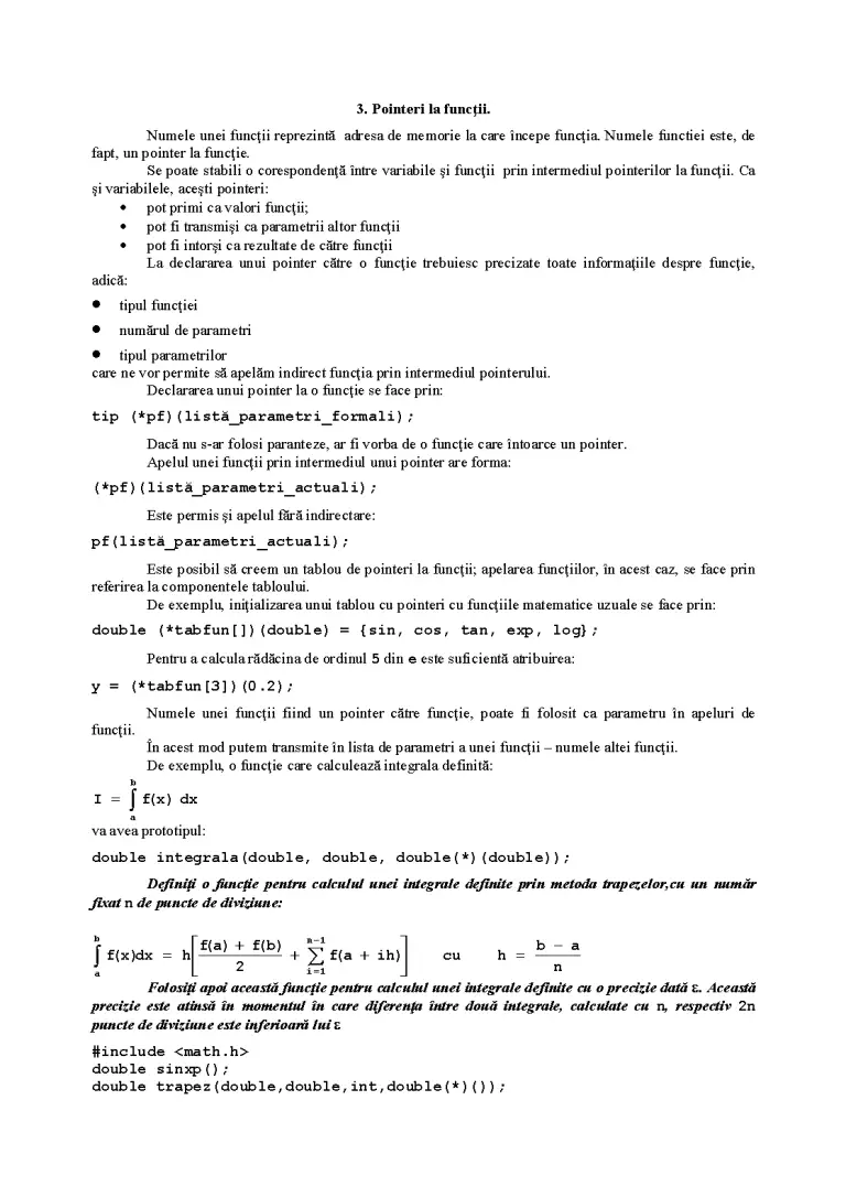 Functii, Tablouri și Pointeri în C și C++ - Curs - Calculatoare #147 ...
