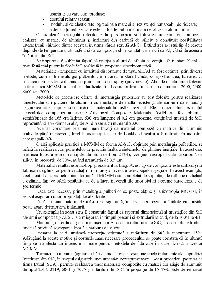 Materiale Compozite - Proiect - Chimie Organică #18504 | RegieLive