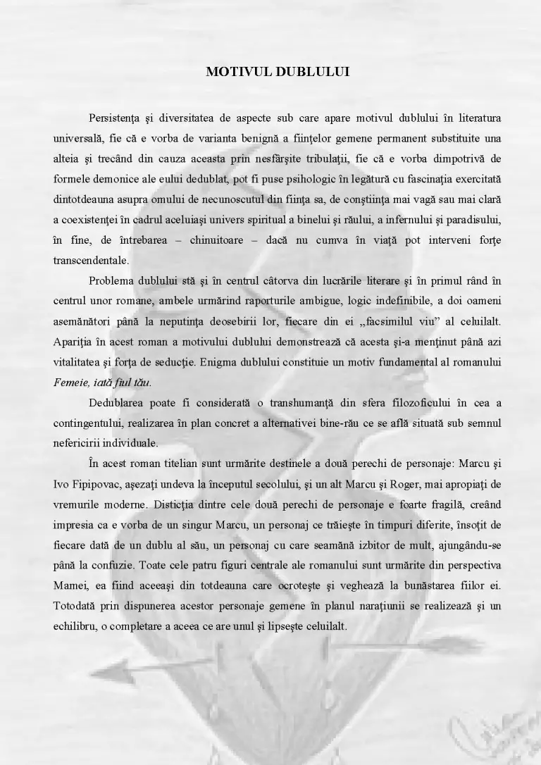 Dialoguri De Ras Dialoguri tematice în romanul Femeie, iată fiul tău de Sorin Titel ...