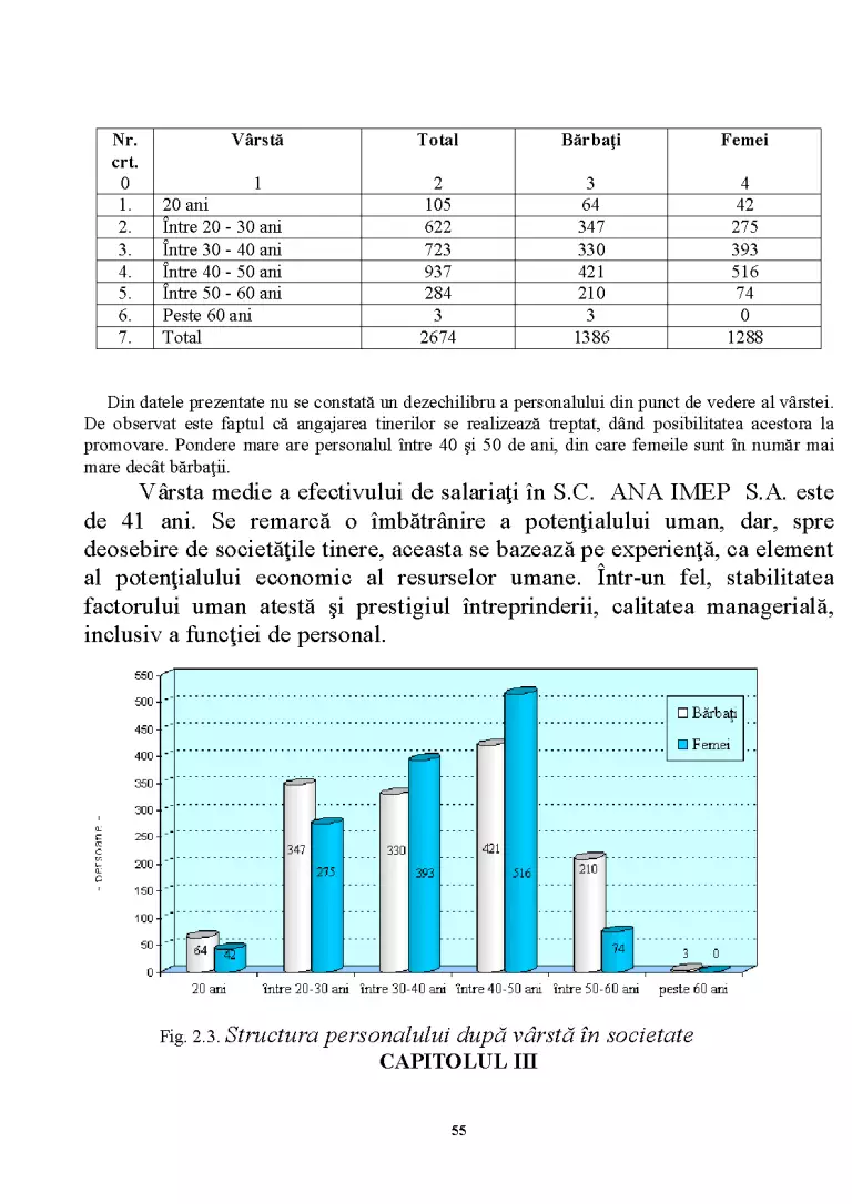 Strategia de Personal la SC Ana Imep SA - Licență - Management #258675 ...