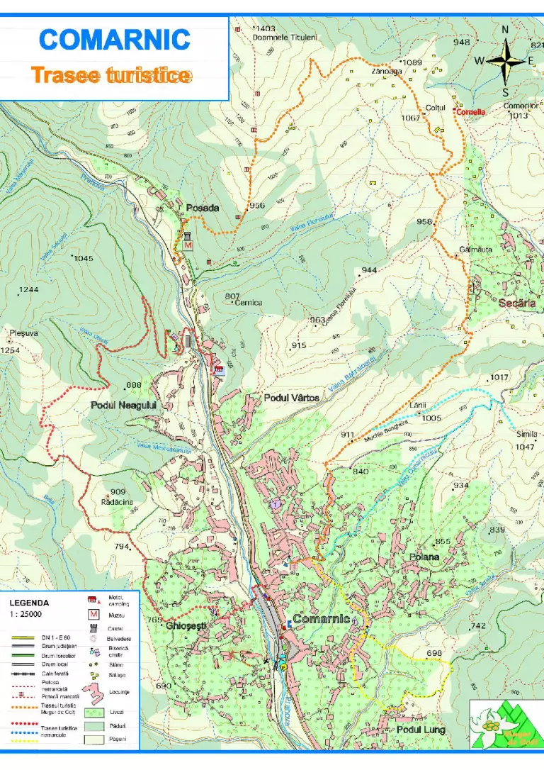 Potențialul Turistic al Orașului Comarnic - Licență - Geografie #272603 ...