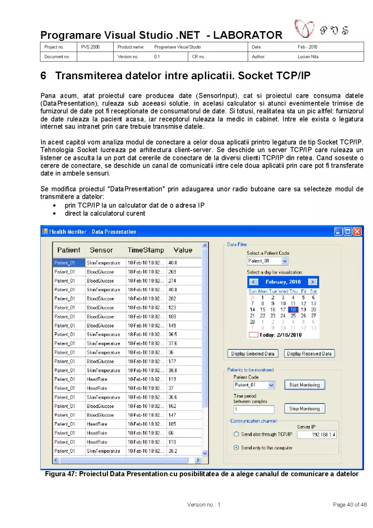 Programare Visual Studio .NET - Laborator - Limbaje de Programare ...