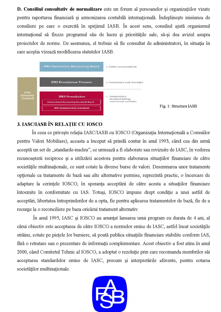 Normalizare Normalizarea contabilității - organisme de normalizare și reglementare ...