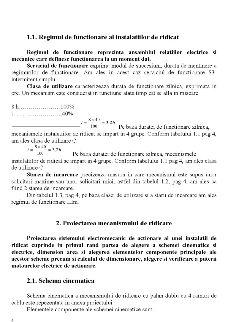 Acționări electrice - pod rulant - Proiect - Electrotehnică #34739 ...