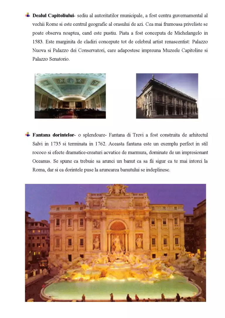 Sejur Roma - Referat - Turism #61717 | RegieLive