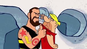 The Flintstones & WWE: Stone Age Smackdown (2015)