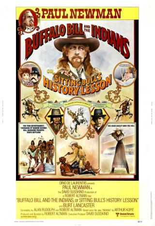 Poster Buffalo Bill and the Indians or Sitting Bull's History Lesson
