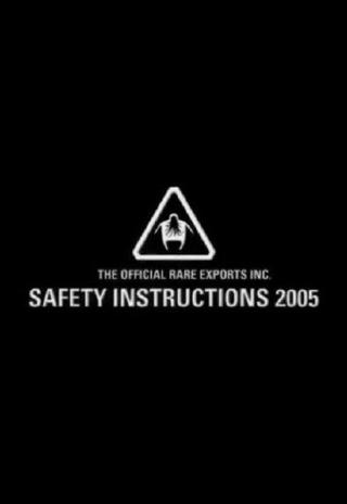 Poster The Official Rare Exports Inc. Safety Instructions 2005