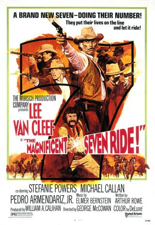 Poster The Magnificent Seven Ride!