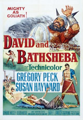 Poster David and Bathsheba