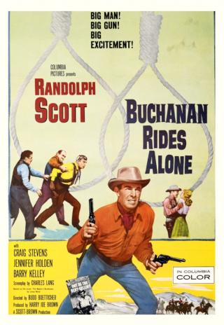 Poster Buchanan Rides Alone