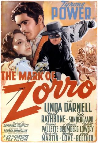 Poster The Mark of Zorro