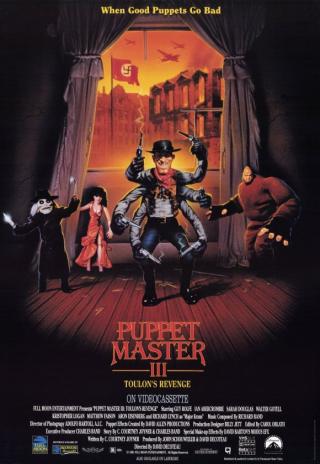 Poster Puppet Master III: Toulon's Revenge