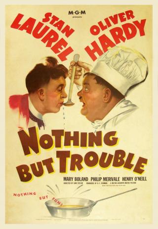 Poster Nothing But Trouble
