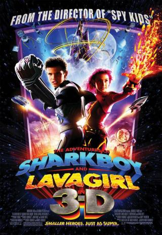 Poster The Adventures of Sharkboy and Lavagirl 3-D