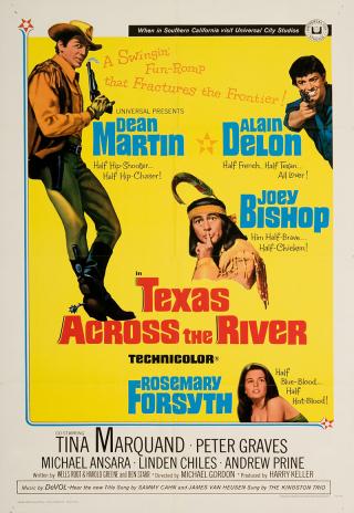 Poster Texas Across the River