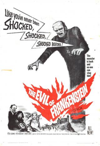 Poster The Evil of Frankenstein