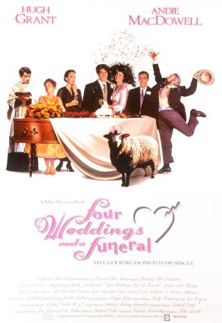 Poster Four Weddings and a Funeral