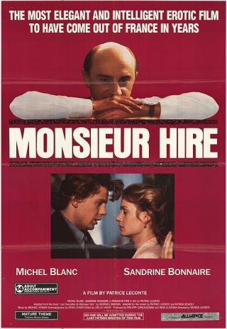 Poster Monsieur Hire