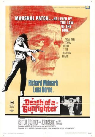 Poster Death of a Gunfighter