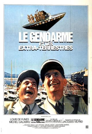 Poster The Gendarme and the Creatures from Outer Space
