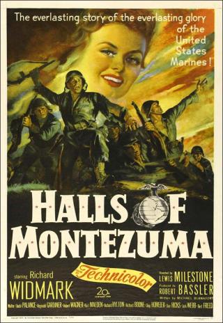 Poster Halls of Montezuma