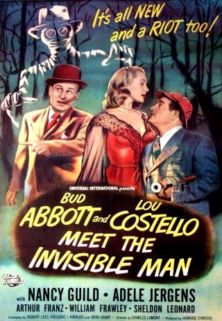 Poster Bud Abbott and Lou Costello Meet the Invisible Man