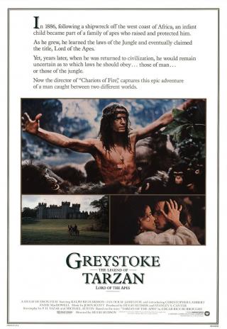 Poster Greystoke: The Legend of Tarzan, Lord of the Apes