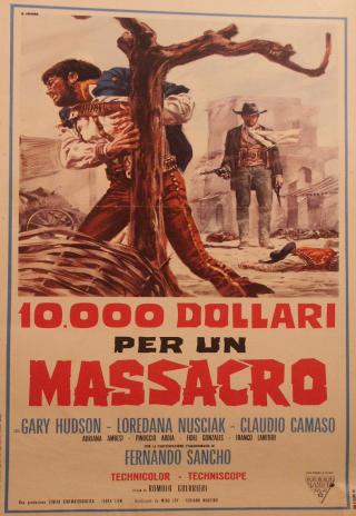 Poster 10,000 Dollars for a Massacre