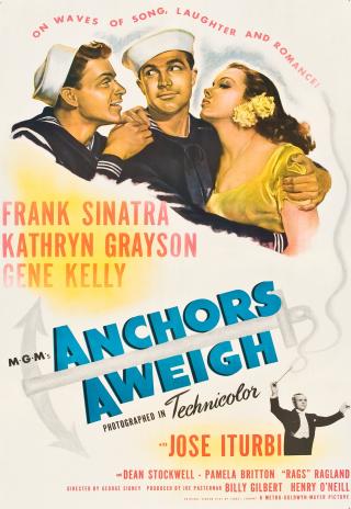 Poster Anchors Aweigh
