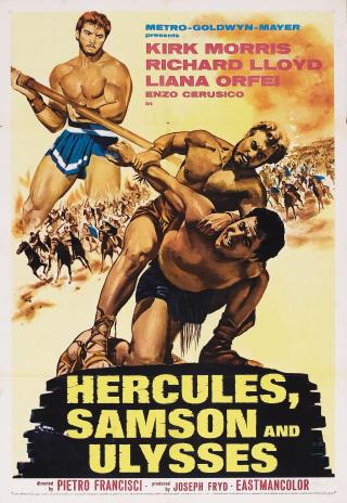 Poster Hercules, Samson & Ulysses