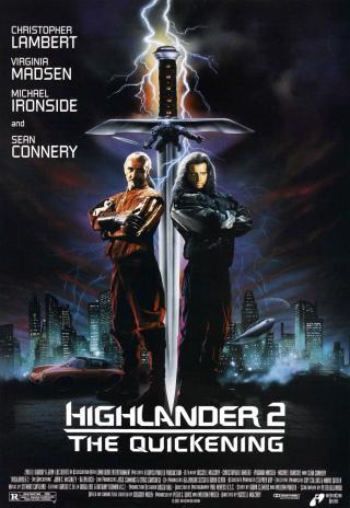 Poster Highlander II: The Quickening