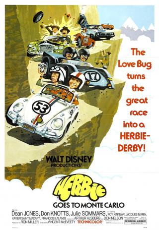Poster Herbie Goes to Monte Carlo