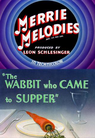 Poster The Wabbit Who Came to Supper