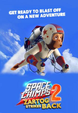 Poster Space Chimps 2: Zartog Strikes Back