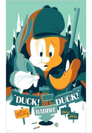 Poster Duck! Rabbit, Duck!