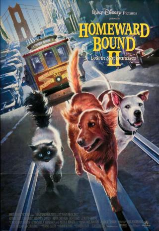 Poster Homeward Bound II: Lost in San Francisco