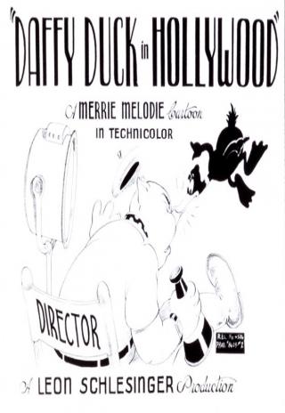 Poster Daffy Duck in Hollywood