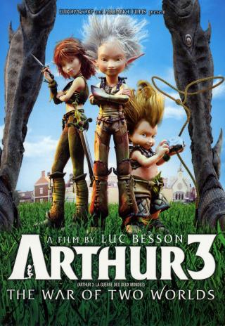 Poster Arthur 3: The War of the Two Worlds
