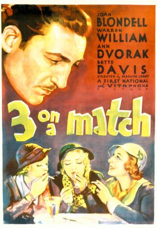 Poster Three on a Match