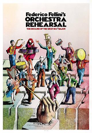 Poster Orchestra Rehearsal