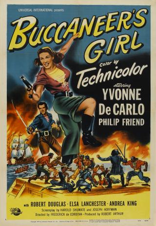 Poster Buccaneer's Girl