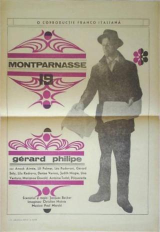 Poster Montparnasse 19