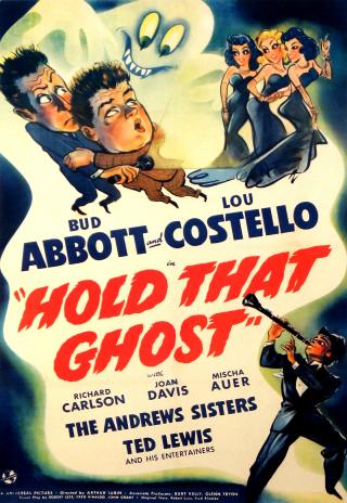 Poster Hold That Ghost