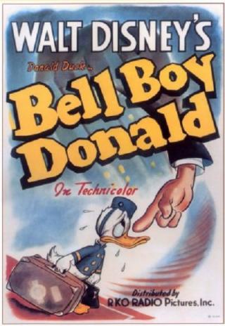 Poster Bellboy Donald