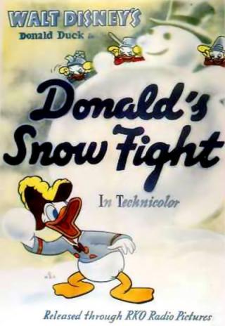 Poster Donald's Snow Fight